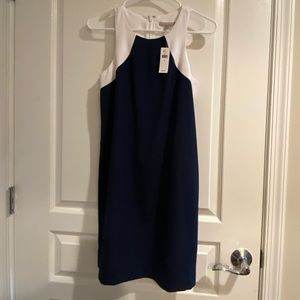 BNWT Banana Republic Navy and White Dress